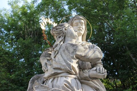 Brunnenfigur Heilbrunn_Naturpark Almenland_Oststeiermark