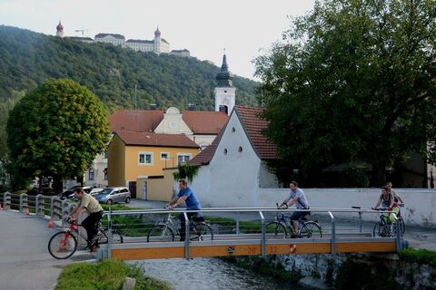 Radeln an der Fladnitztal-Radroute