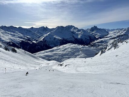 Photo de Marc Lange le long du parcours