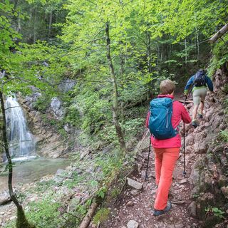 Wanderung durch die Schleifmühklamm