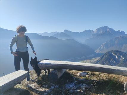 Foto von Vito lamberti entlang der Tour