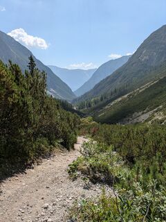 Photo de Martin Glaser le long du parcours