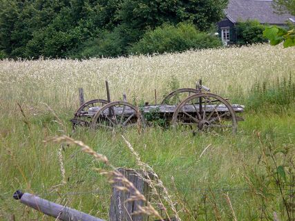 alter Fuhrmannswagen