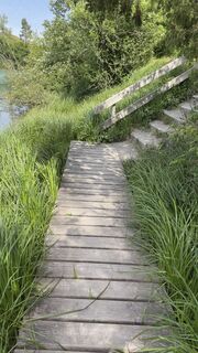 Photo de Axel Witt le long du parcours