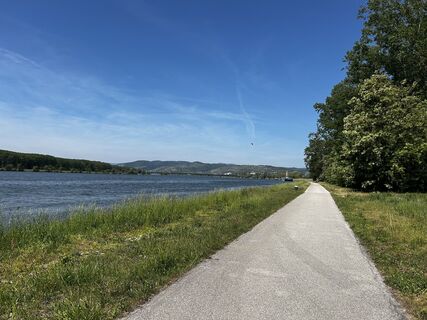 Foto von Andrea Opitz-Jandrisits entlang der Tour