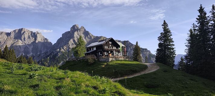 Foto von Iryna entlang der Tour