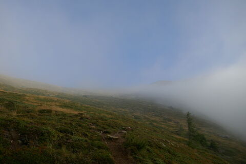 Langsam lichtet sich der Nebel