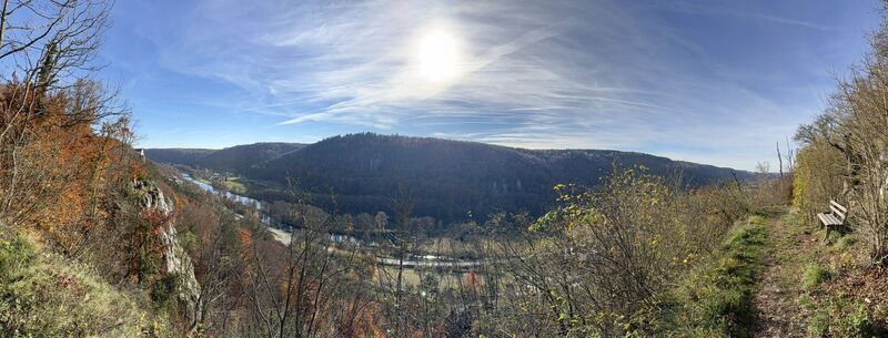 Foto von Robert Meier entlang der Tour