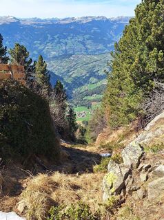 Foto von Stefano Collin entlang der Tour