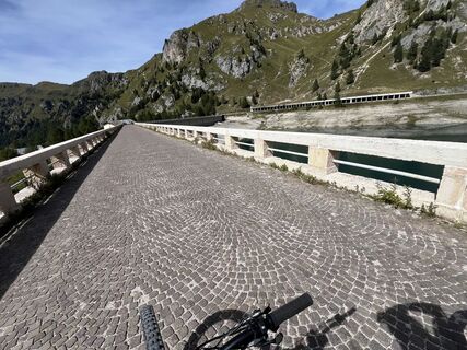 Foto von Klaus Kronthaler entlang der Tour