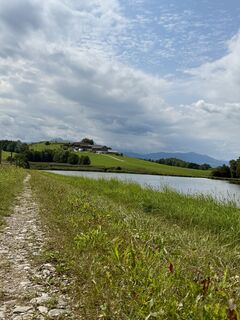 Foto de Barbara Schober a lo largo del recorrido