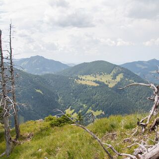 Blick auf die umliegenden Berge
