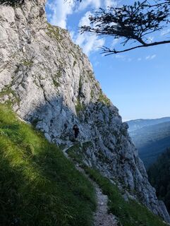 Photo de SFK le long du parcours