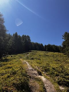 Foto von Lyel Pianzola entlang der Tour