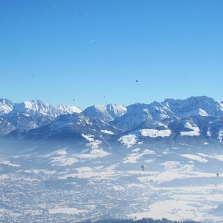 Panoramablick vom Mittaggipfel in die Allgäuer Alpen