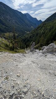 Foto von Daniel Dietl entlang der Tour