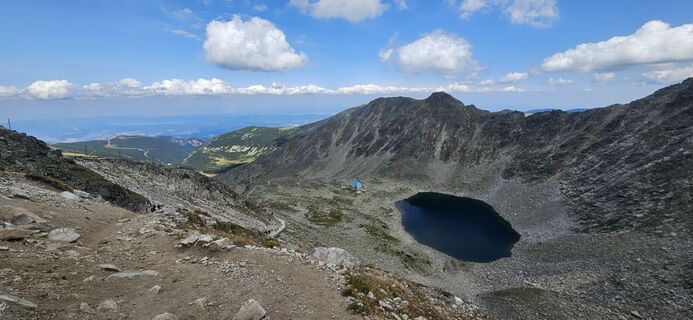 Foto de Mateja Rečnik a lo largo del recorrido