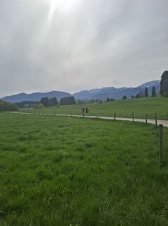 Foto von Friedrich Karl Gropengiesser entlang der Tour