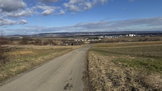 Photo de Werner Wild le long du parcours