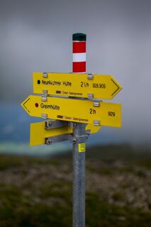 Beschilderung Greim