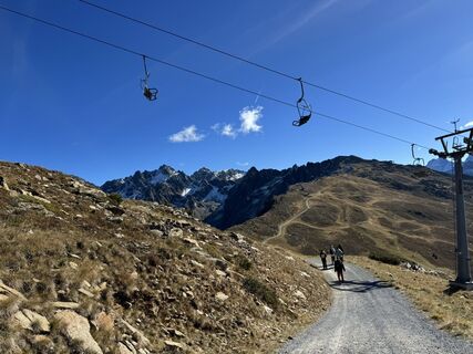Photo de Andreas Romme le long du parcours
