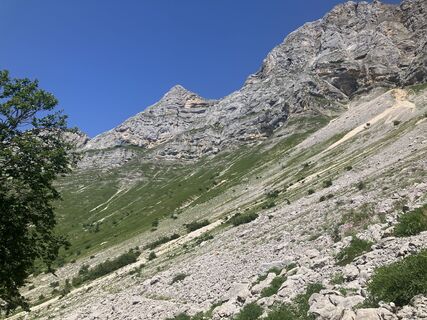 Foto de Frédéric Lagandré a lo largo del recorrido