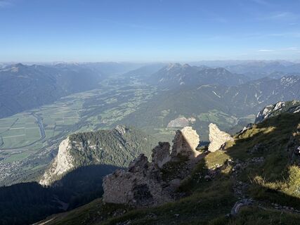 Photo de Reinhold Friedl le long du parcours