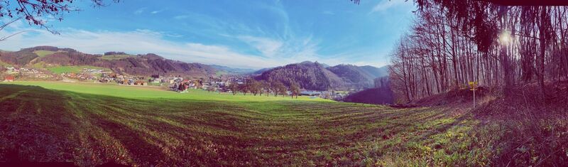 Foto von Leo Fahrngruber entlang der Tour