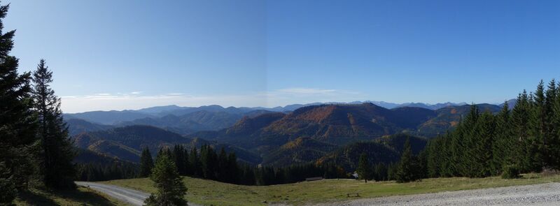 Aufstieg auf dem Tirolerkogel
