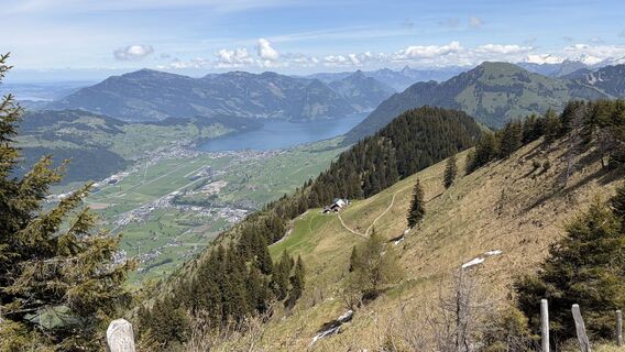 Foto von Boris Schickedanz entlang der Tour