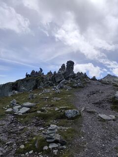 Photo de Stelios Xanthopoulos le long du parcours