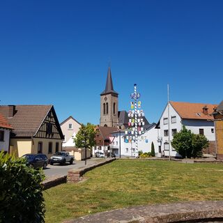 Ortsmitte der Gemeinde Clausen