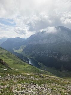 Photo de Sven le long du parcours