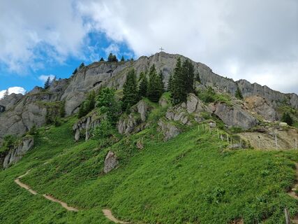 Foto von Felix entlang der Tour
