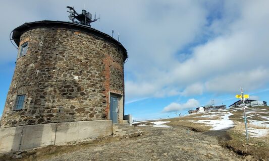 Fotografia z Claudia Kanalz na trase