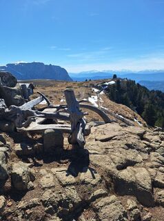 Foto von Stefano Collin entlang der Tour