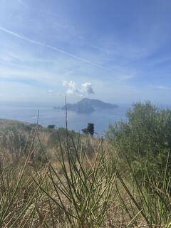 Photo de Kay le long du parcours