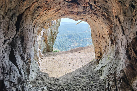 Ausgebrannter Stein