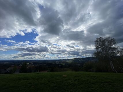 Foto von Otto Haberkorn entlang der Tour