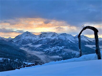 Sonnenuntergang Alpeggio Laune