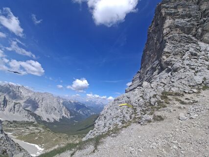 Foto von Gustl entlang der Tour
