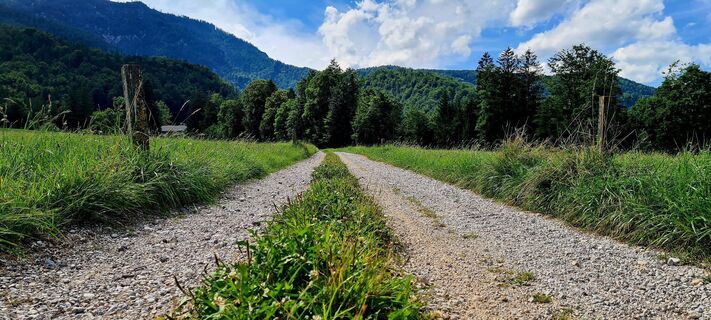 Fotografia z Petra Scherrer na trase