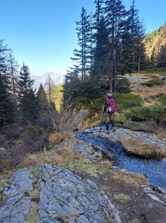 Fotografia z Manfred Kleier na trase