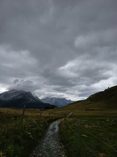 Foto von Aner entlang der Tour