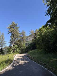 Foto von Heinz Sperl entlang der Tour