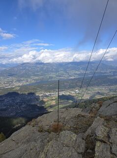 Foto von Hermann Gössler entlang der Tour