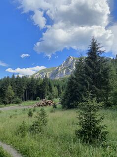 Foto von Christoph entlang der Tour