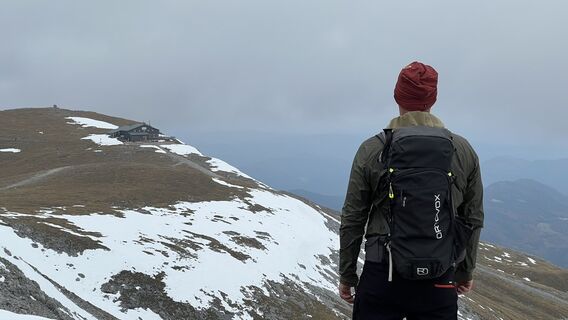 Foto von Pawel Müller entlang der Tour