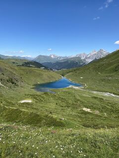 Foto von Norbert entlang der Tour