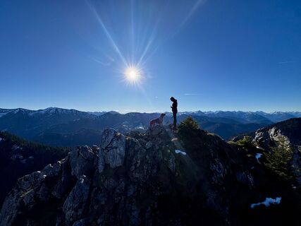 Zdjęcie z Harald Dengjel wzdłuż trasy